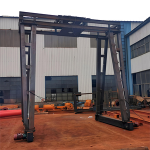 작은 워크샵 모바일 조선소 갠트리 크레인 1 2 3 5 톤 야외 프레임 그리기 갠트리 크레인 - Product Image 4