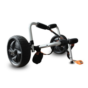 मिनी शीर्ष वियोज्य डोंगी Foldable गाड़ी कश्ती पर बैठने वाहक पोर्टेबल एल्यूमीनियम कश्ती ट्राली - Product Image 2