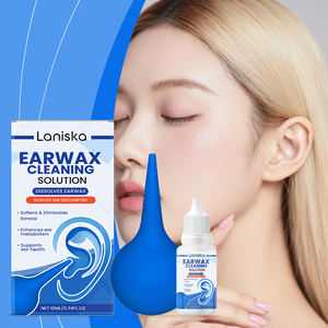 Eliminador de <span class=keywords><strong>cera</strong></span> para los oídos, 10ml, gotas para los oídos para limpiar los oídos, disolución rápida, limpieza suave y eficaz de los oídos - Product Image 3