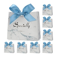 Bon marché, emballage de boutique de marque célèbre pour bijoux de bonbons de mariage avec logo à conception personnalisée, sac en carton pour cadeau avec petite porte