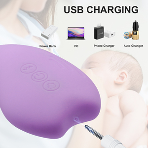 MEIPER-Productos de maternidad de silicona líquida con logotipo personalizado, masajeador de lactancia recargable de 10 modos para mujer - Product Image 6