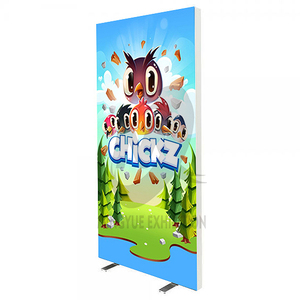 Seg chuyên nghiệp hình chữ nhật <span class=keywords><strong>lightbox</strong></span> với khung nhôm và căng thẳng vải Backlit quảng cáo cho triển lãm thương mại - Product Image 3