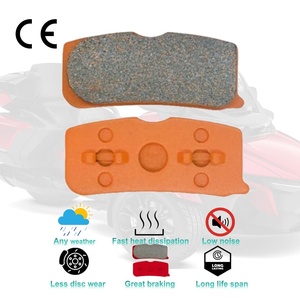 Pièces détachées pour motos OE 219800038 Plaquettes de frein à disque avant pour <span class=keywords><strong>CAN</strong></span> <span class=keywords><strong>AM</strong></span> Spyder RT Limited RS RS-S RT-S <span class=keywords><strong>3</strong></span> <span class=keywords><strong>roues</strong></span> - Product Image 4