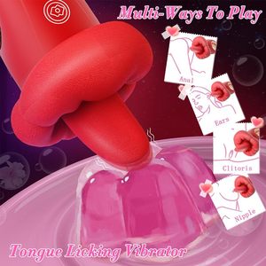 Mehrfrequenz-Sexspielzeug für Frauen Vibrations massage gerät Stick Zunge lecken Vibrator für Frau saugen Vibrator für Frauen - Product Image 3