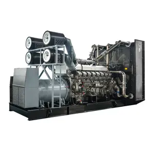 Aangedreven Door Mitsubishi Motor 1800kw Backup Gebruik Diesel Generator Prijs 50Hz Diesel Genset Voor Verkoop