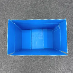제조업체 공급 업체 도매 맞춤형 모든 색상 접이식 PP 중공 골판지 상자