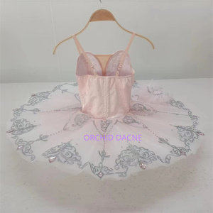 Bon marché de haute qualité 7 couches enfants filles enfants dégradé <span class=keywords><strong>rose</strong></span> bleu oiseau Performance porter ballet danse <span class=keywords><strong>tutu</strong></span> - Product Image 5