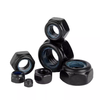 M2 M2.5 M3 M3.5 M4 M5 M6 M8 M10 M12 M16 304 acier inoxydable hexagone hexagone Nylon Insert autobloquant écrou Nylock écrou Locknu