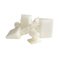 Loquet à bille en profilé plastique-acier, pièces de fixation pour sortie d'air de climatisation centrale sur mesure