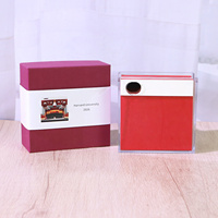 Bloc-notes 3D avec notes autocollantes, calendrier de bureau personnalisé, ensemble de papeterie cadeau souvenir pour l'université de Harvard