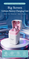Chargeur universel de piles AA AAA Li-ion avec écran LCD intégré et support de charge pour manettes de jeu