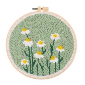 Kit de Broderie au Poinçon DIY Fait Main, Motif Animal, Outils en Tissu Polyester pour Ornement de Noël, Marque XIXI - Product Image 2