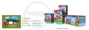 Château <span class=keywords><strong>gonflable</strong></span> <span class=keywords><strong>Happy</strong></span> Hop - 9064N, château <span class=keywords><strong>gonflable</strong></span> avec toboggan et grimpe, château <span class=keywords><strong>gonflable</strong></span> avec toboggan - Product Image 4