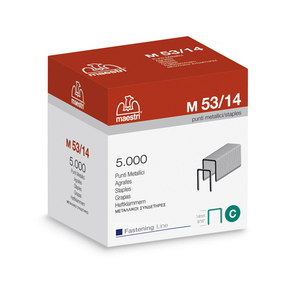 Romeo Maestri M 53/14 galvanizado práctico Manual pistola de clavos 5000 piezas por caja acabado madera pistola clavos - Product Image 1