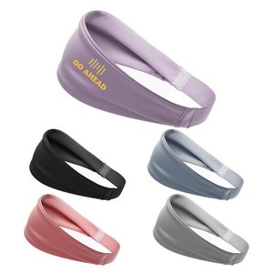 Vente en gros directe d'usine, bandeaux élastiques personnalisés avec logo pour la course à pied, le yoga, la remise en forme et l'entraînement - Product Image 1