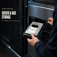 ST2000NM000B 2TB 3.5英寸企业级内置硬盘 SATA 6Gb/s 7200RPM 256MB 512n 服务器硬盘，适用于数据中心 RAID NAS 存储