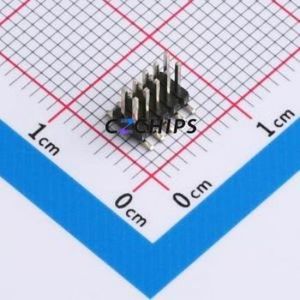 BX-PZ1.27-2-5PWZ Pin Header SMD,P=1.27mm Connector ( Pin Structure: 2x5P )( Pitch: 1.27mm )( Row Spacing: 1.27mm ) - Product Image 1
