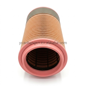 Elemento filtrante per compressore d'aria - Ricambio per filtro aria 1630040899 - Parte per compressore d'aria a vite SA 17448 SL 81639 - Product Image 4
