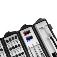 Kit de tournevis magnétique industriel de précision 128 en 1, personnalisable OEM, avec embouts Torx et hexagonaux, pour réparation de téléphones, PC et appareils électroniques