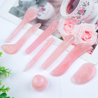 Aplikator kosmetik ujung mata Multifungsi sendok krim wajah akupunktur aplikator krim wajah alat pijat gua sha