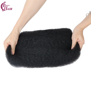 FH # 1B máy bay phản lực đen afro kinky số lượng lớn tóc con người-Tóc bện cho dreadlocks, sửa chữa loc, mở rộng dreadlock, xoắn, Bím Tóc - Product Image 5