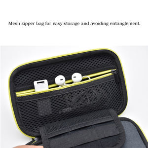 अनुकूलित यात्रा एवा हार्ड शेल केबल और डिजिटल बॉक्स स्टोरेज पोर्टेबल छोटे उपकरण मोबाइल पावर और हेडफ़ोन केस हार्ड ड्राइव बैग - Product Image 4