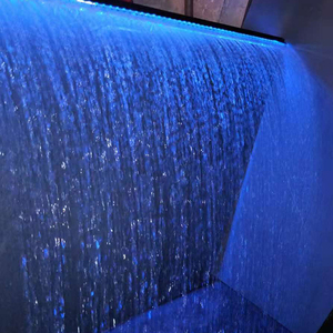 Características del agua, jardines, <span class=keywords><strong>cascada</strong></span>, fuente de agua de pared, al aire libre, cascadas artificiales para jardín - Product Image 1