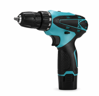 Perceuse compacte sans fil 12V à batterie lithium, mandrin sans clé, vitesse variable, 10mm, outil électrique OEM pour bricolage domestique et assemblage de meubles