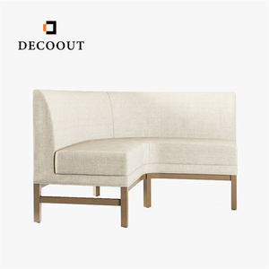 Divano Angolare su Misura Decoout a Forma di L per Night Club, Bar, Lounge, Ristorante, Seduta a Cabina, Stile Industriale Moderno per Hotel, Sale da Pranzo e Cucine - Product Image 1