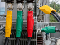 Reboil RB-A200 35kV Selbstverschweißendes Silikonkautschukband Feuerfest Wasserdicht UV-Beständig Elektrisches Isolierband 0,6m