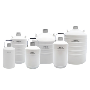 ถังเก็บ LN2กันความร้อนหลายชั้นสำหรับห้องแล็บ6L 6ถังไนโตรเจนเหลวสำหรับรีเอเจนต์ทดลอง - Product Image 4