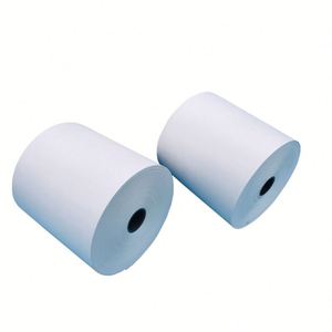 Rouleau de papier thermique blanc X806 70g pour caisse enregistreuse, papier thermique le moins cher 57x30, fournisseur de rouleaux de papier thermique en Chine avec impression - Product Image 2