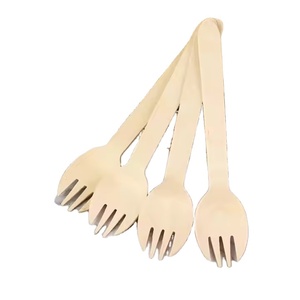 สปอร์คไม้แบบใช้แล้วทิ้ง ขนาด 160 มม. ย่อยสลายได้ เป็นมิตรกับสิ่งแวดล้อม สำหรับธุรกิจบริการอาหารและบ้าน ผู้จัดจำหน่ายส่งออก - Product Image 4