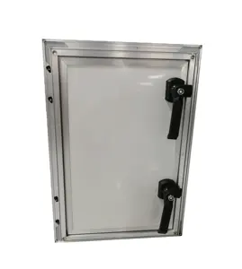 Nieuwe Isolatie Aluminium Frame Ahu Toegangsdeur Voor Fabriek Luchtbehandelingseenheid Ventilatorbox Inspectie Hvac Systeem Behuizing Onderdelen