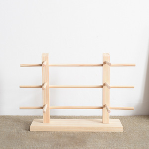 3-8 Pairs Classic Wooden l Sunglasses Display Stands for Retail Store Exhibition Collection Storage <b>Shelves</b> Units - Product Image 6
