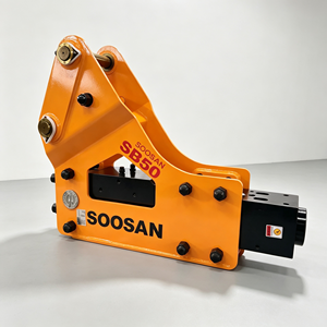 Box Type SOOSAN SB50 Hydraulic Breaker 100mm Chisel For 9-16 Ton Excavator Construction Machinery - Product Image 1