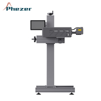 Machine de marquage laser Co2 en ligne Imprimante de codage par lots de date d'expiration de bouteille Machine d'impression laser industrielle