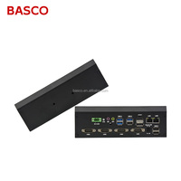 Mini PC sans ventilateur haute performance 9-36V Intel 12e génération I3 I5 I7 Linux 4COM Double LAN pour contrôle industriel et automatisation IoT