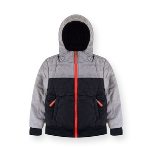 เสื้อกันลมสีน้ำเงินเข้มสีเทาสำหรับเด็กผู้ชาย - Product Image 2