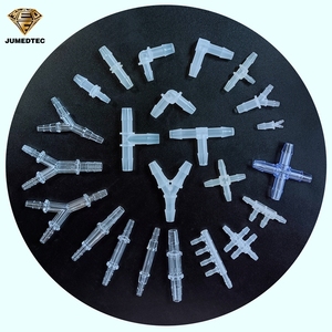 ข้อต่อท่อพลาสติกเท่ากัน1/4 "ข้อต่อท่อพีวีซี PC PP 4วิธีท่อข้อต่อโค้งงอท่ออากาศ - Product Image 6