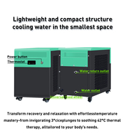 Enfriador de Baño de Hielo FengMang BY-80 3600W R410A con Compresor y Bomba, Diseño Ecológico, Bajo Ruido, Compatible con 220V/110V