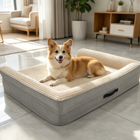 Coussin orthopédique pour chien, rectangle, en mousse confortable, écologique, avec housse lavable