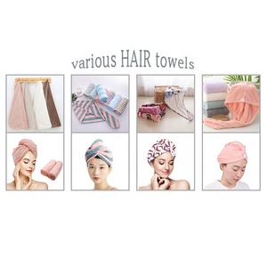 Micro sợi đầu tóc kết thúc tốt đẹp nhanh khô bọc turban phụ nữ tóc khô khăn - Product Image 6