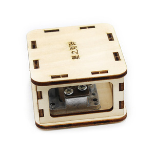 Caja de música de madera con manivela, juguete educativo DIY para niños de 8 a 13 años, kit de ciencia STEAM unisex - Product Image 2