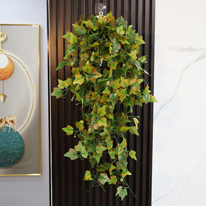 Xin Rongxin Simulated Maple <b>Leaf</b> <b>Wall</b> Hanging Vine 30cm-100cm Plastic Artificial Plant <b>Decoration</b> For Wedding And Home - Product Image 3