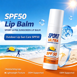 Protector Solar Labial Orgánico con Centella SPF50, Seguro para Arrecifes, Tamaño de Viaje, Sin Residuos Blancos, Etiqueta Privada, Protección Labial, Venta al por Mayor - Product Image 5