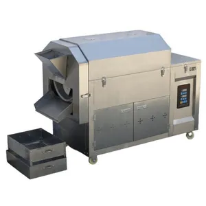 Automatische 12.5Kg/Batch Zonnebloempitten Roostermachine/Laagste Prijs Cashewnoten Brander