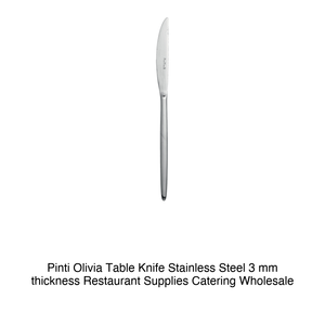 Cuchillo de Mesa Pinti Olivia, Acero Inoxidable 18/10, 3 mm de Grosor, Pintinox - Product Image 2