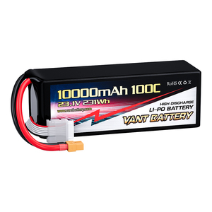 Vant 6s-hv FPV LiPo pin 10000mAh 23.1V 100c 6S LiPo pin với XT60 cắm pin cho máy bay không người lái 7/10/13/15 inch FPV - Product Image 1