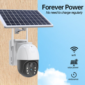 Solar Outdoor <b>Camera</b> 4MP 355 Pan 90 Tilt Full Color Night Vision Waterproof With Two Way Audio For Home <b>Security</b> - Product Image 4